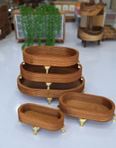 سینی پایه دار ۵ تیکه در طرح های مختلف