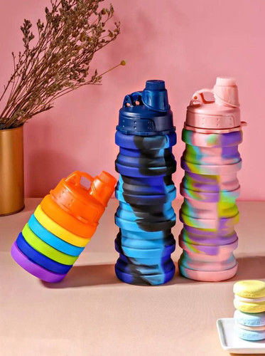 قمقمه مدل تاشو گنجایش 0.5 لیتر