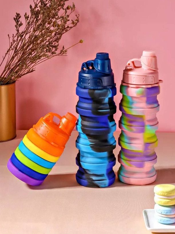 قمقمه مدل تاشو گنجایش 0.5 لیتر