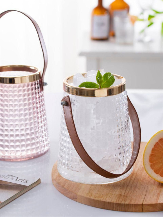 یخدان و گلدان لب طلایی هیرا