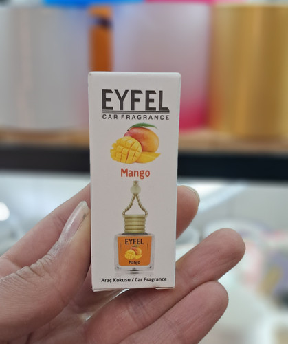 خوشبو کننده ماشین ایفل ۱۰ میل مدل با اسانس انبه