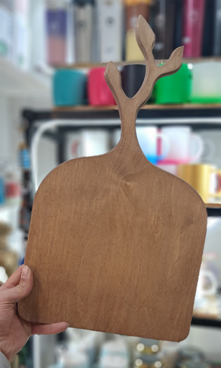 تخته سرو و سبزی و گوشت مدل شاخ گوزنی