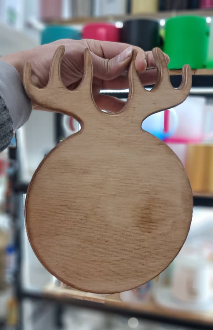 سینی چوبی مدل شاخ گوزنی