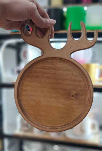 سینی چوبی مدل شاخ گوزنی