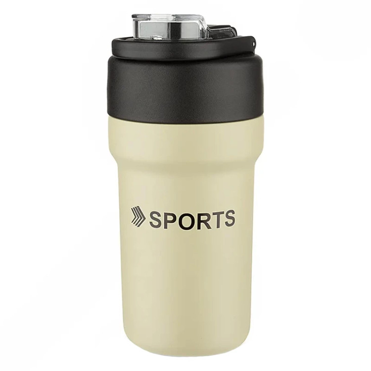 ماگ سفری مدل استیل دوجداره گنجایش 0.5 لیتر