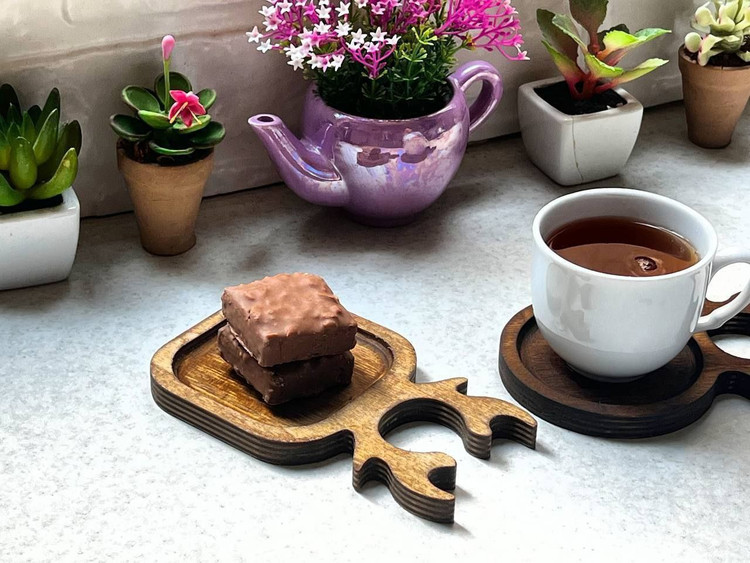 زیر لیوانی مدل گوزن