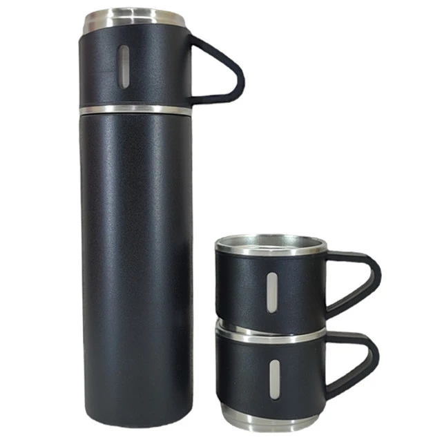 فلاسک سه کاپ مدل vacuum flask set