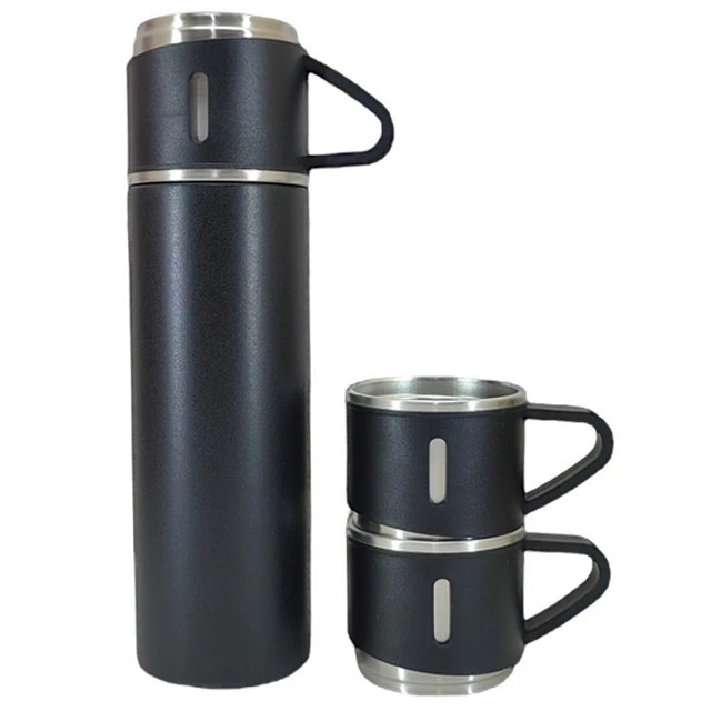 فلاسک سه کاپ مدل vacuum flask set
