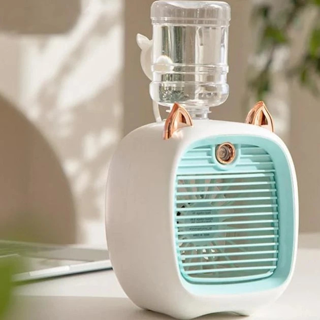 پنکه رومیزی مه پاش با باطری شارژی