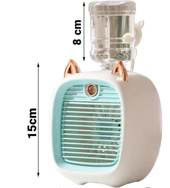 پنکه رومیزی مه پاش با باطری شارژی