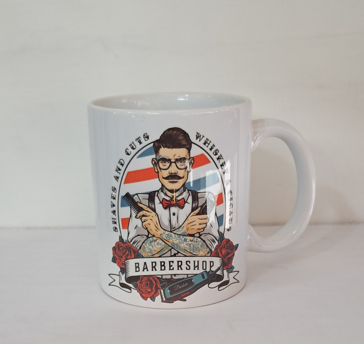 ماگ سرامیکی طرح آرایشگر