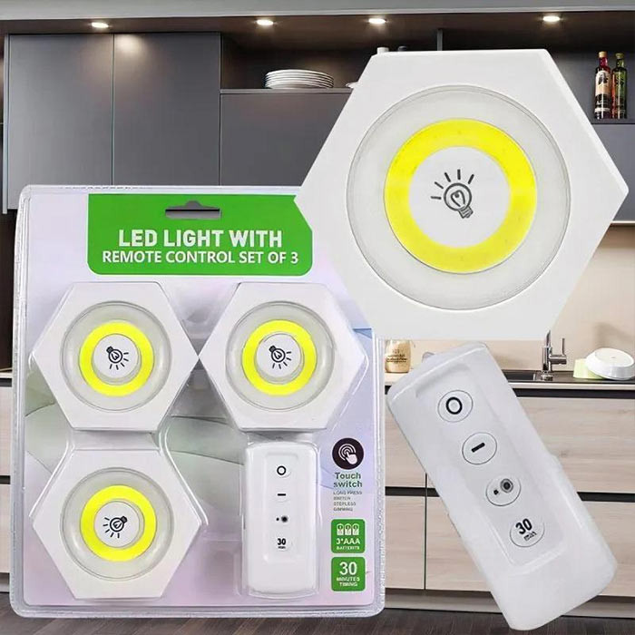 چراغ زیر کابینتی ریموت دار