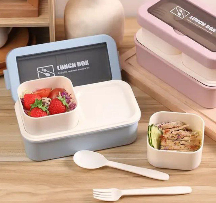 ظرف غذا بامبو طبقه ای C67