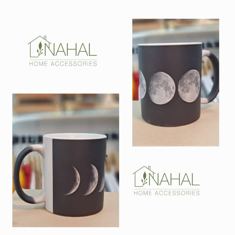 ماگ حرارتی طرح چرخه ماه