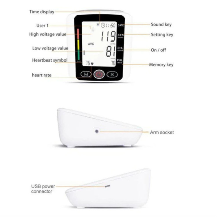 فشارسنج دیجیتال مدل intelligent