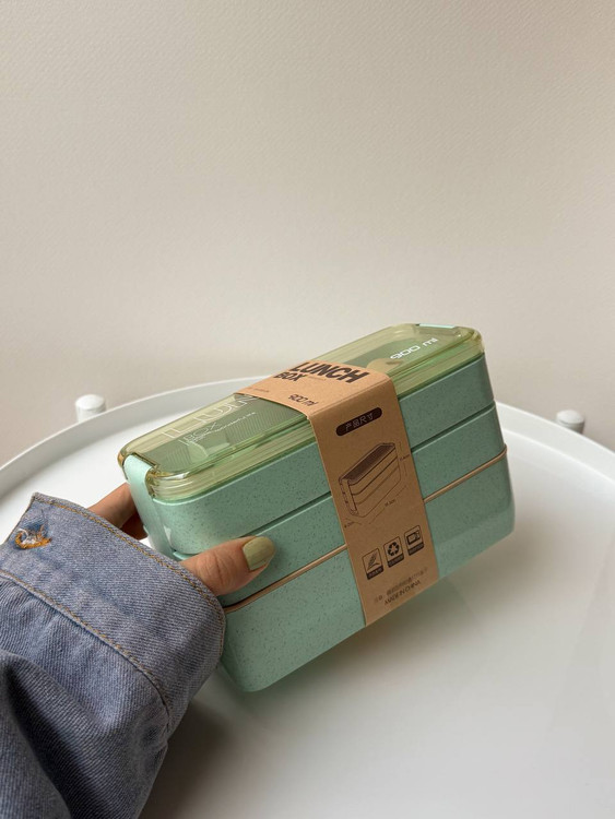 ظرف غذا بامبو سه طبقه ای مدل C68