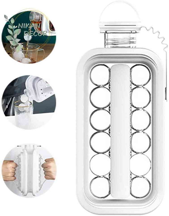 قالب یخ توپی