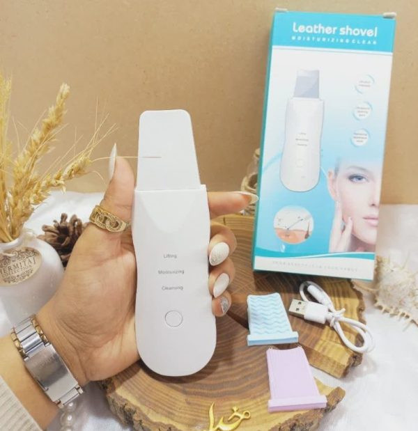 اتو صورت شارژی وپاکسازی پوست مدل leather shovel