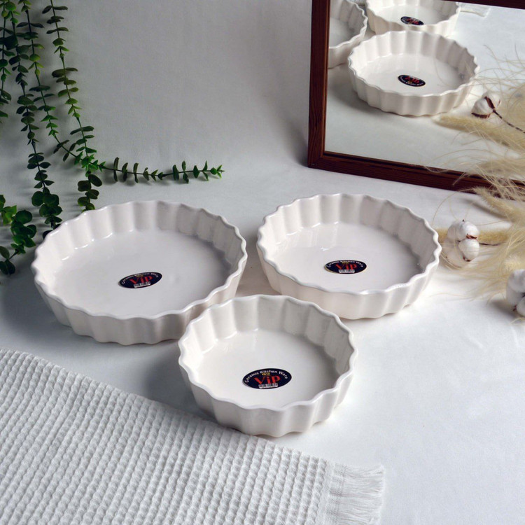 تارت گرد سه سایز