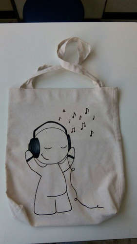 توت بگ دسته بلند طرح موسیقی