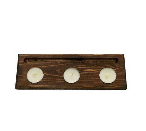 جاشمعی و جاعودی رنگ قهوه ای روشن