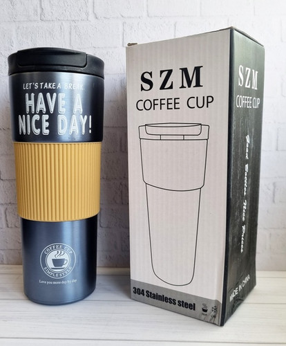 ماگ دور سیلیکونی Haave a nice day با گنجایش ۵۰۰ میل