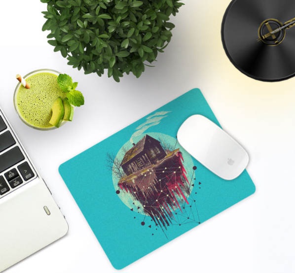 پد ماوس مدل کلبه ای در ابرها کپی