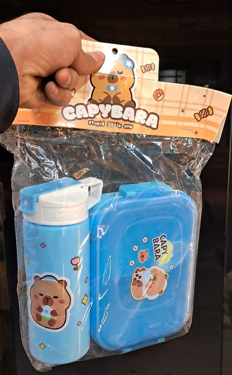 ظرف غذا و قمقمه کودک ست