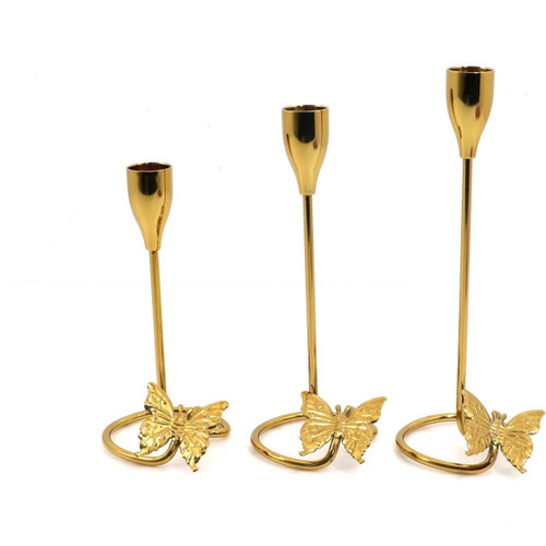 جاشمعی فلزی مجموعه ۳ عددی