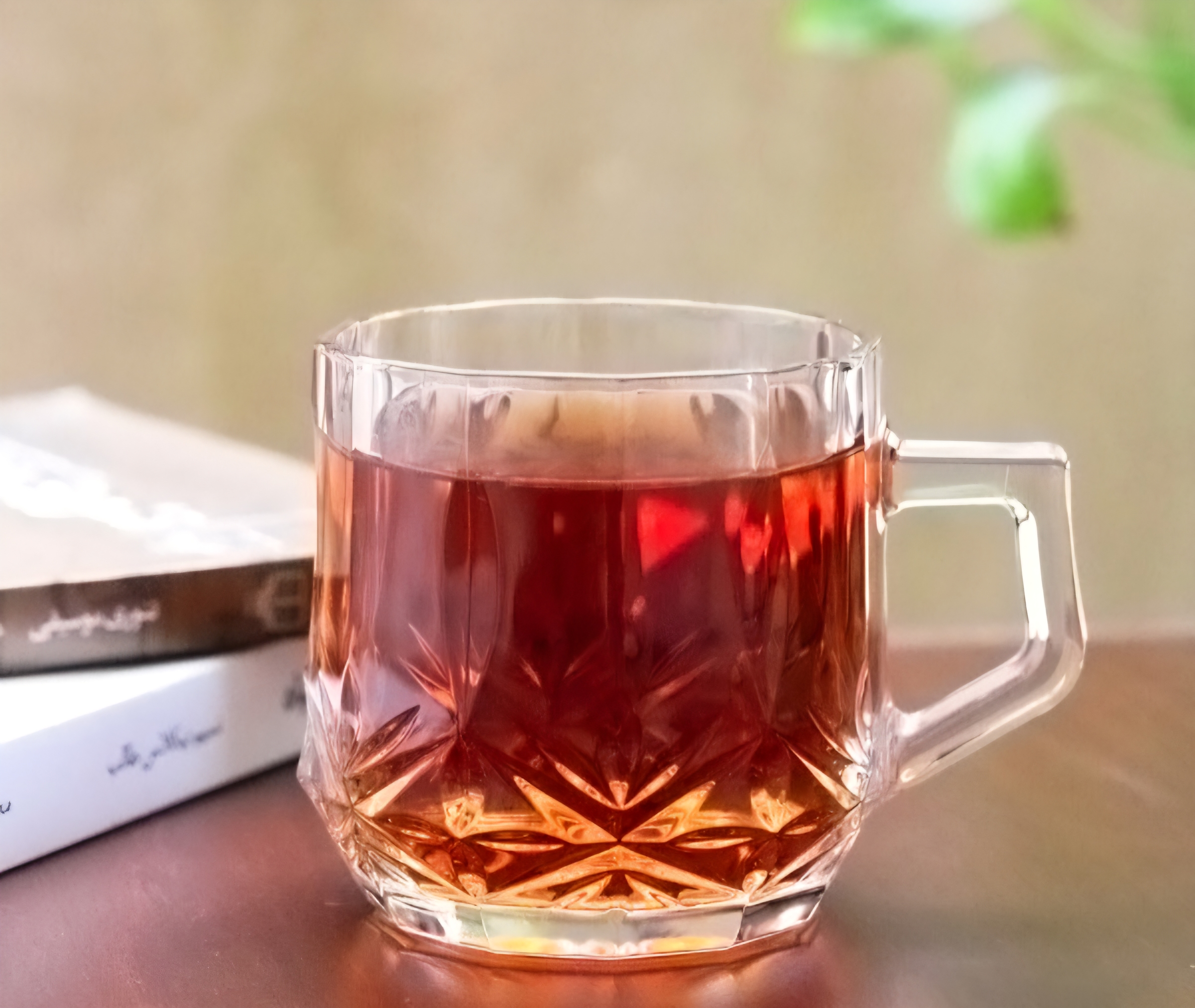 فنجان شیشه و بلور اصفهان مدل هایلین بسته ۶ عددی | خرید قسطی
